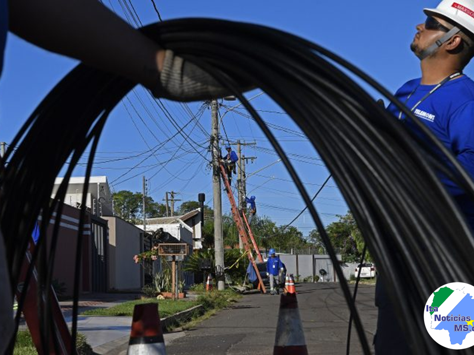 Fibra óptica da Infovia Digital do Governo começa a ser instalada na Capital